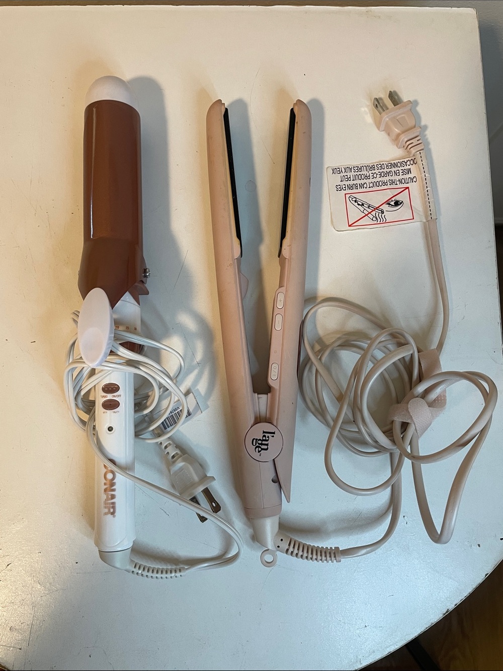 L’ange Flat Iron 1” & Conair 1.5” Barrel Curling Iron